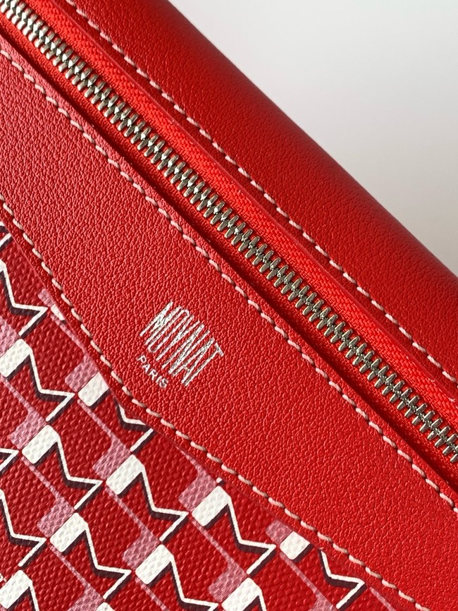 Goyard Calfskin Leather Tote Bag PM M8003 red