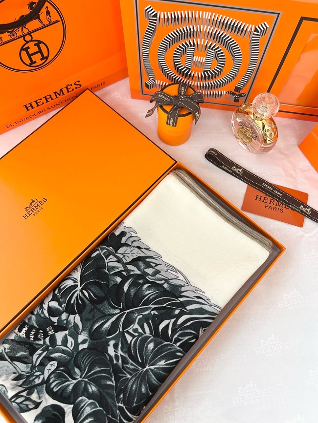 Hermes Shawl Cashmere and Silk 06396