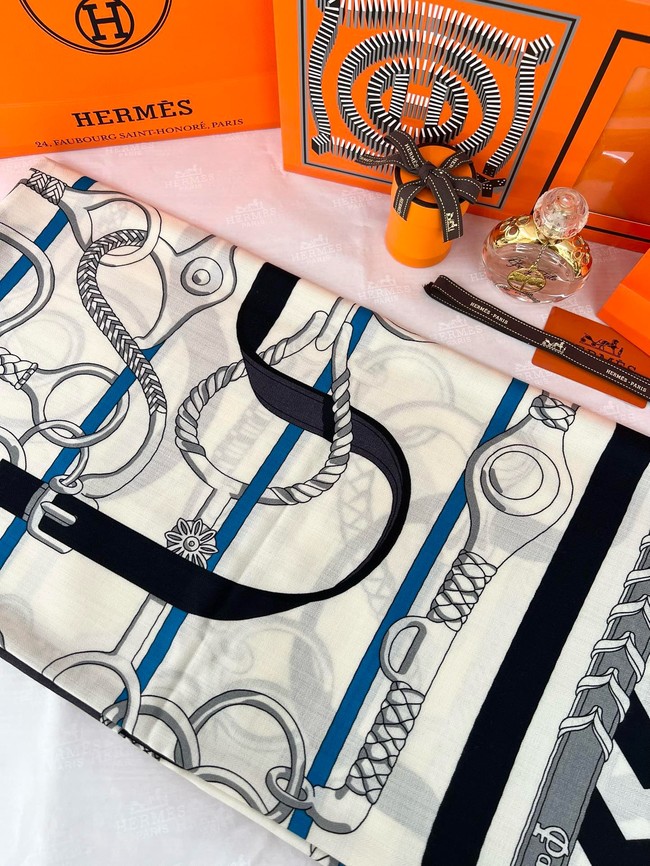 Hermes Shawl Cashmere and Silk 06397