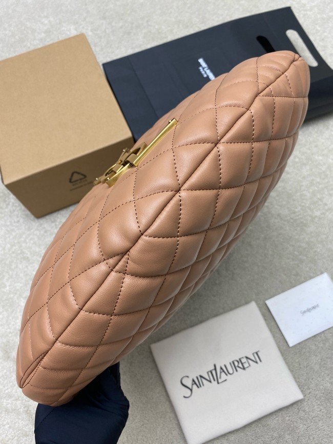 Yves Saint Laurent ICARE hobo in quilted nappa 858160 HORTENSIA