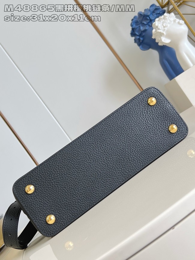 Louis Vuitton Capucines MM M14381 BLACK