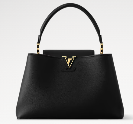 Louis Vuitton Capucines MM Souple M14370 black