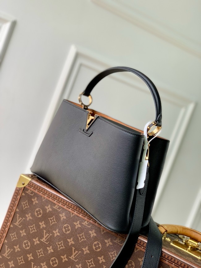 Louis Vuitton Capucines MM Souple M14370 black