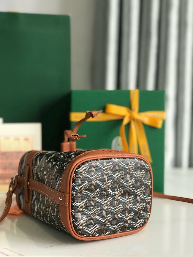 Goyard petit flot drawstring Bag MINI 20251 black&brown