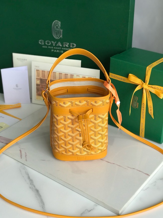 Goyard petit flot drawstring Bag MINI 20251 yellow