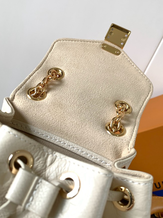 Louis Vuitton Nano Noe Backpack M13656 white