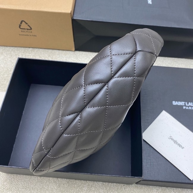 Saint Laurent ICARINO in quilted nappa 851689 URBAN GREY