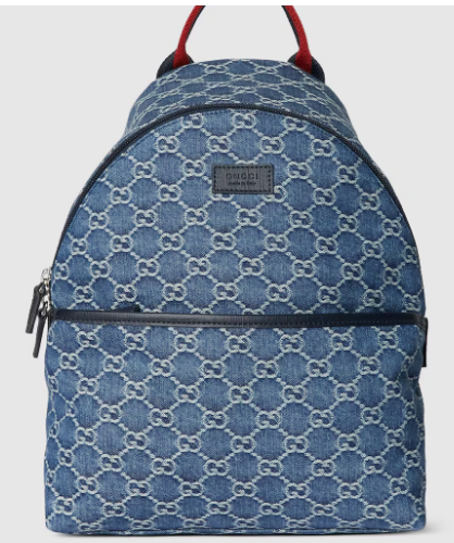 Gucci Childrens GG backpack 782708 blue Gucci Childrens GG backpack 782708 blue