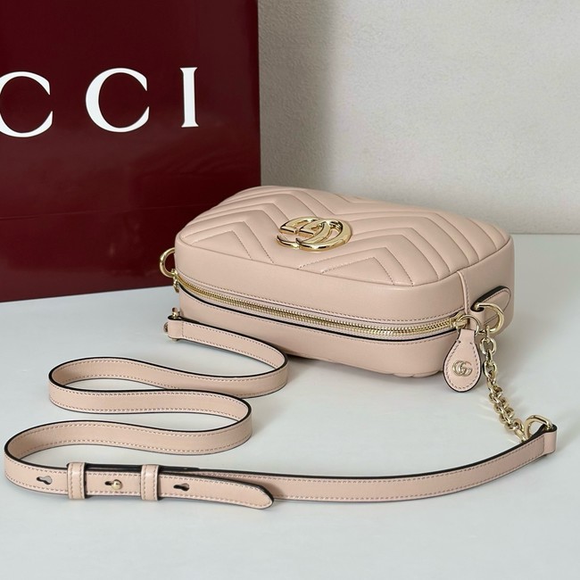 Gucci GG Marmont small camera bag 855273 pink