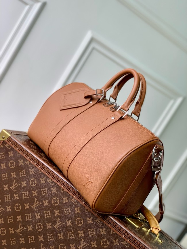 Louis Vuitton Keepall Bandouliere 35 M15249 tan