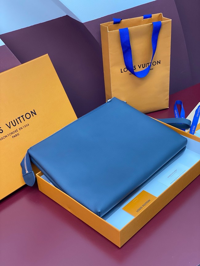 Louis Vuitton Pochette Voyage Souple M25943 blue
