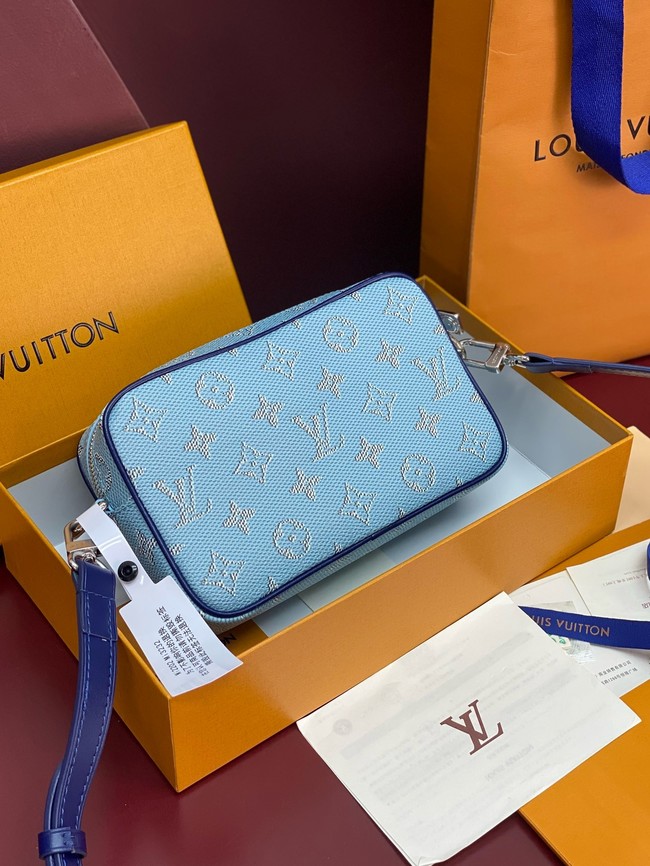 Louis Vuitton Trocadero Wearable Wallet M14253 light blue