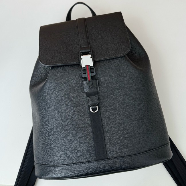 Gucci leather Backpack 816750 black