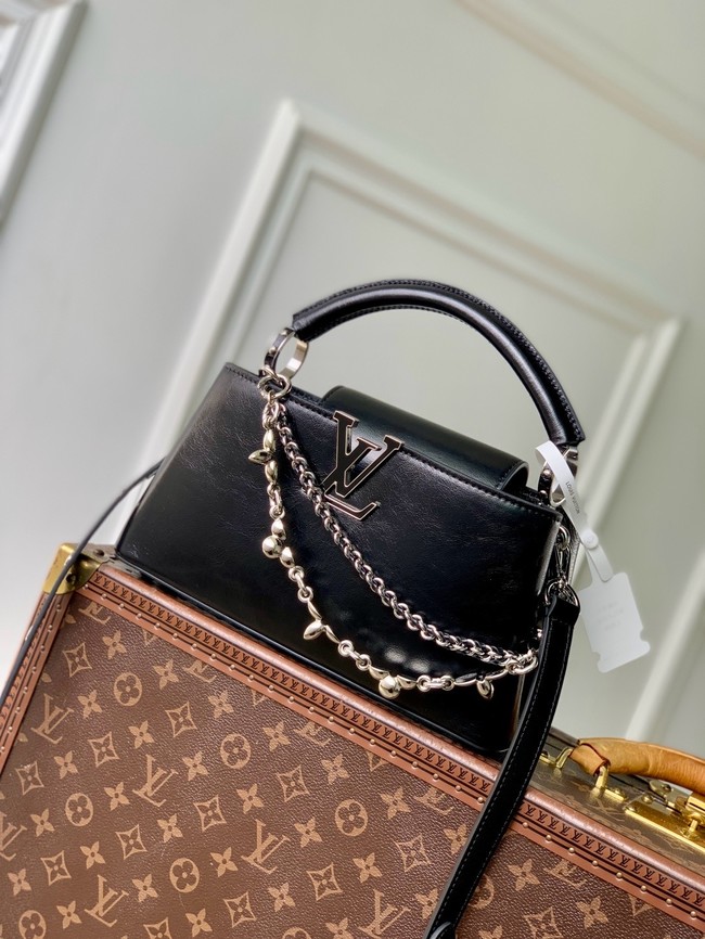 Louis Vuitton Capucines East-West Mini M14381 black