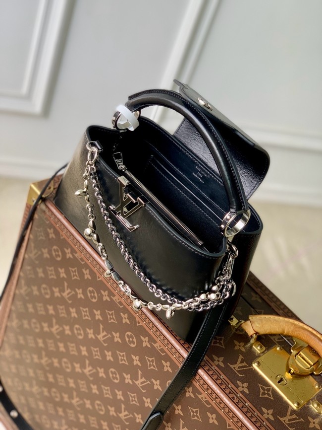 Louis Vuitton Capucines East-West Mini M14381 black