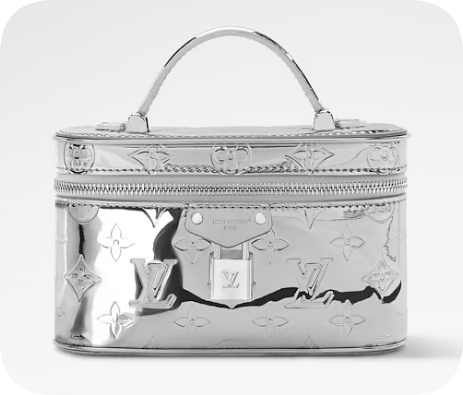 Louis Vuitton Vanity Chain Pouch M26097 Silver Louis Vuitton Vanity Chain Pouch M26097 Silver