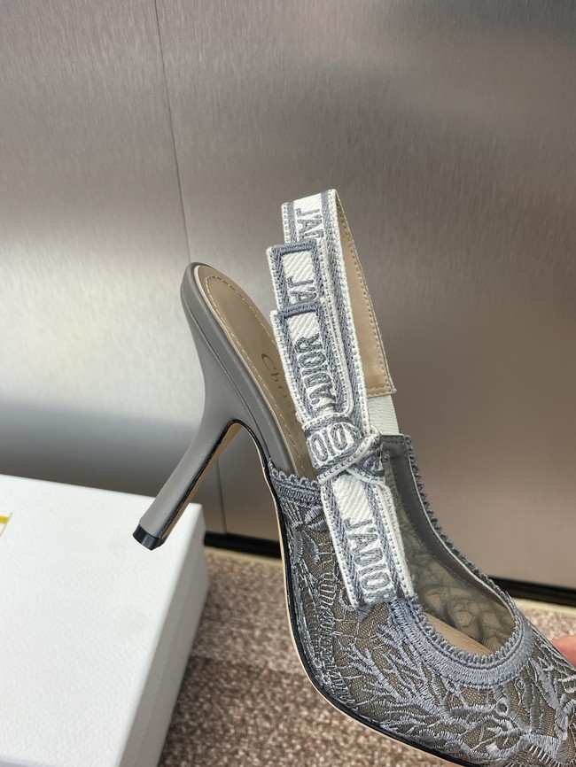 JAdior Slingback Pump Cotton Embroidered KCP867DQ-3