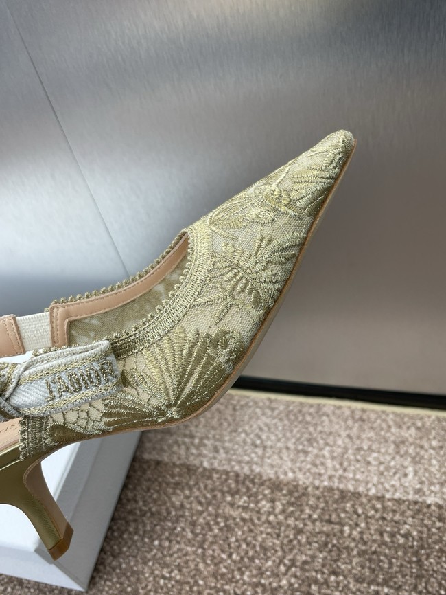 JAdior Slingback Pump Cotton Embroidered KCV367DLN-4