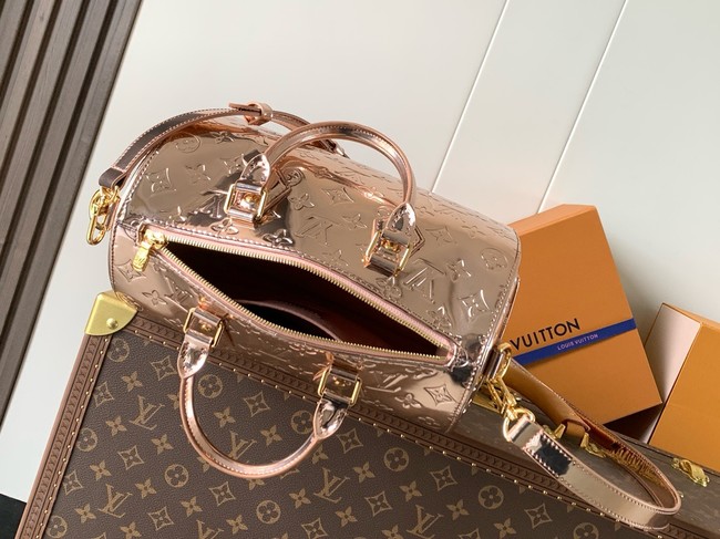 Louis Vuitton Speedy Bandouliere 30 M26497 rose gold