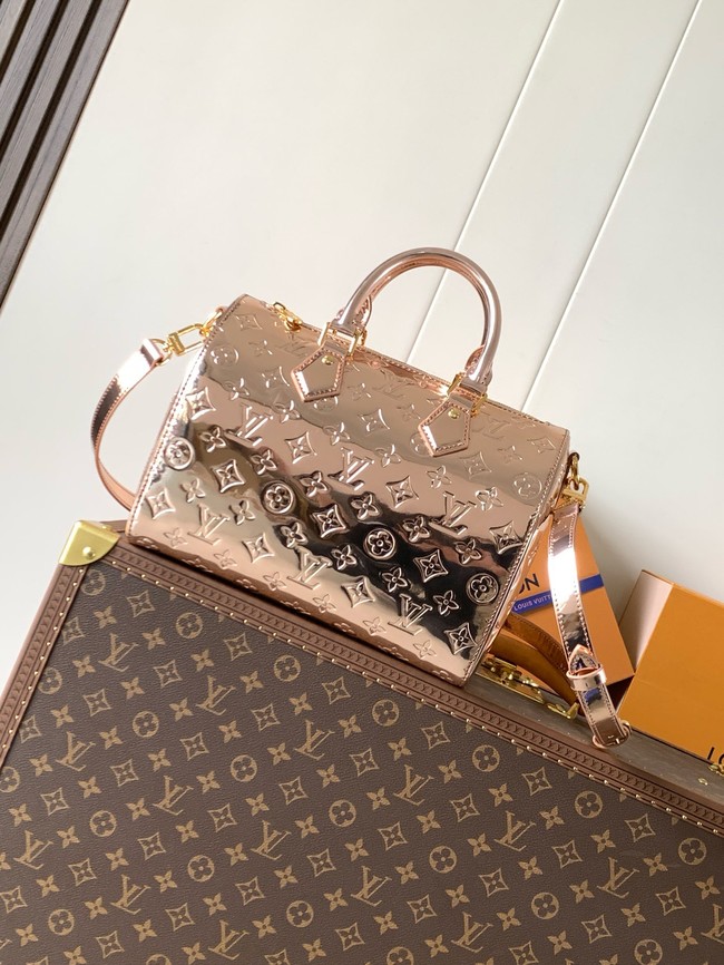 Louis Vuitton Speedy Bandouliere 30 M26497 rose gold