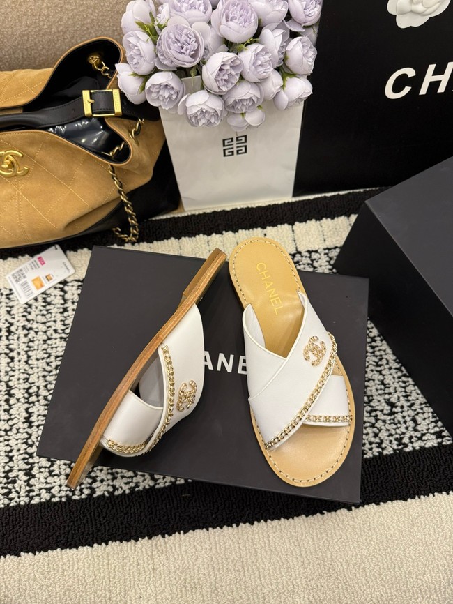 Chanel Calfskin Mules 69889-1