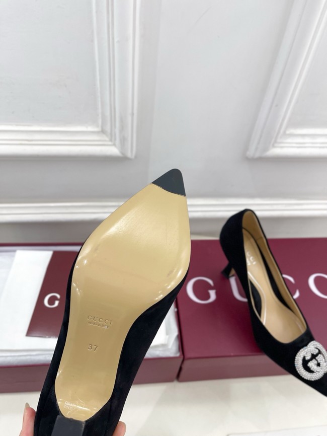 Gucci Womens pump with crystal Interlocking G 852995 -8