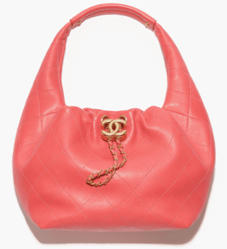 CHANEL Hobo Handbag AS5976 Coral CHANEL Hobo Handbag AS5976 Coral
