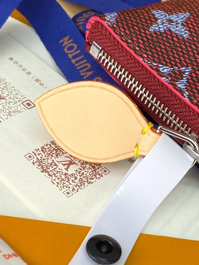 Louis Vuitton NEW Key Pouch M M27109 burgundy