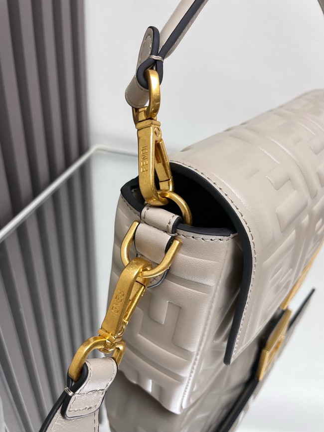 Fendi Baguette Medium Bag 8BR600 grey