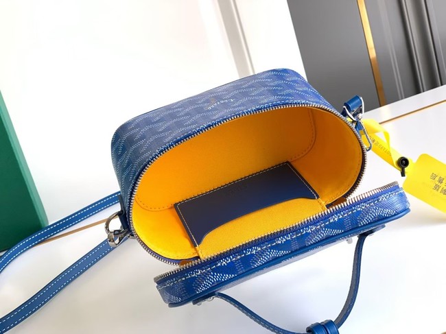 Goyard Muse mini Makeup pouch CL07P blue