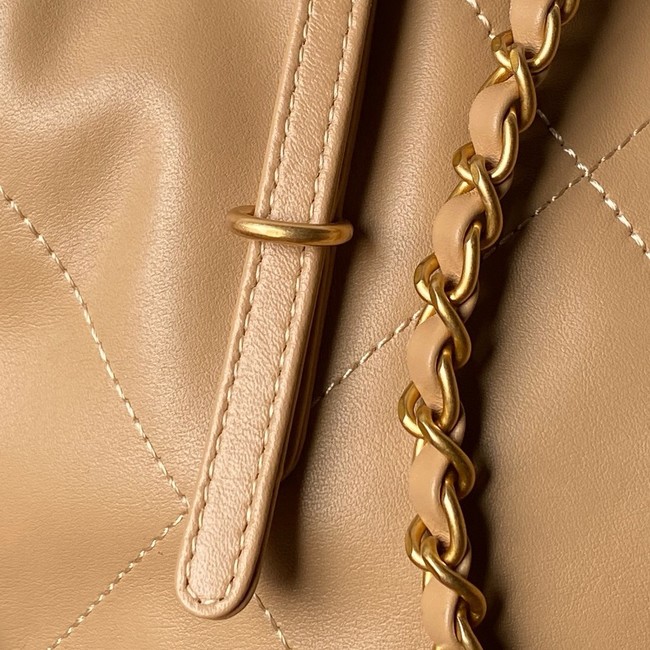 CHANEL Small Tote AS6015 Apricot