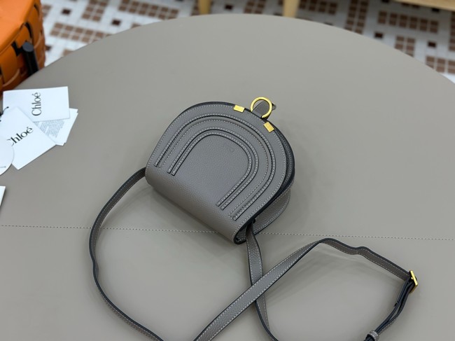 Chloe MARCIE small saddle bag 31053 dark gray