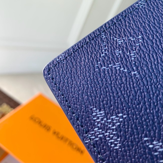 Louis Vuitton Card Holder M27116 blue