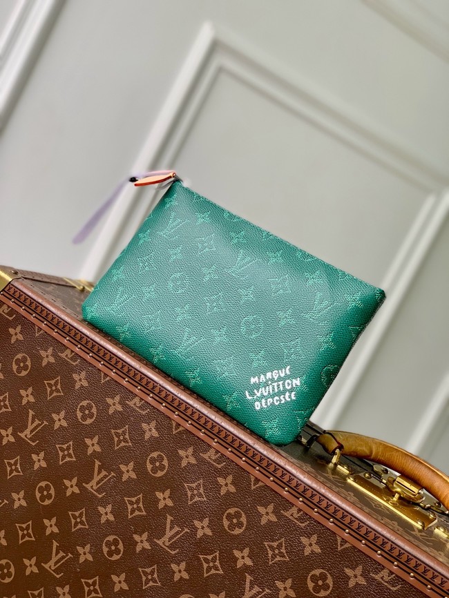 Louis Vuitton NEW Key Pouch M M27109 green