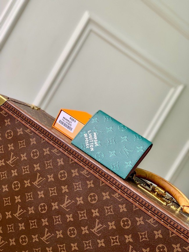 Louis Vuitton Passport Cover M26831 green