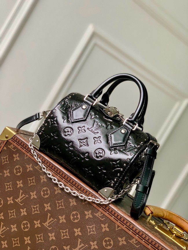 Louis Vuitton Speedy Trunk 20 M27921 black