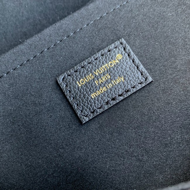 Louis Vuitton Monogram Canvas Shoulder Bag M27067 black