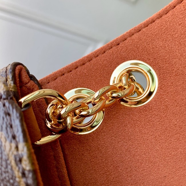 Louis Vuitton Monogram Canvas Shoulder Bag M27067 brown