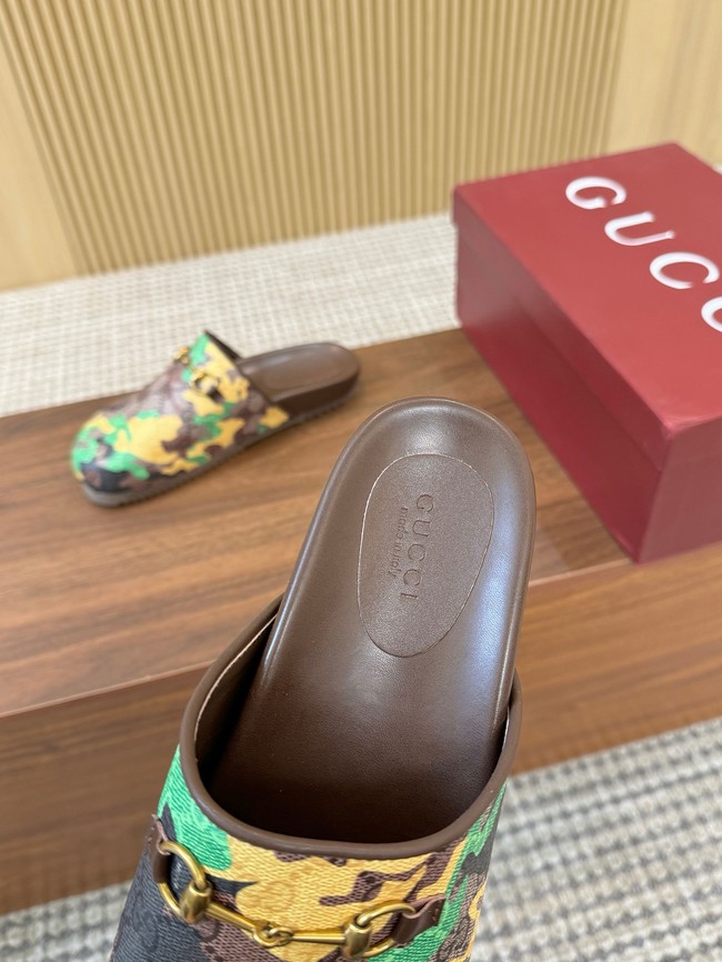 GUCCI Womens platform slide sandal 87185-4