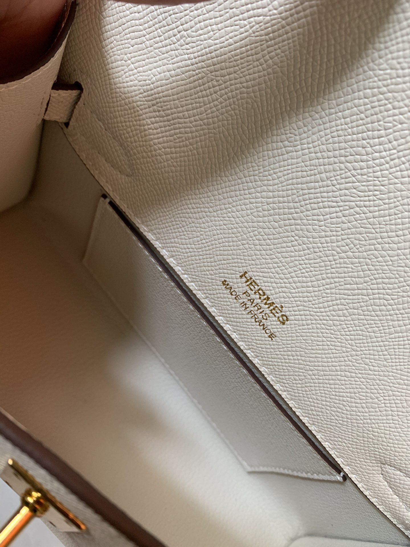 Hermes MINI Kelly 22cm Tote Bag Epsom Leather K22 Cream Hermes MINI Kelly 22cm Tote Bag Epsom Leather K22 Cream