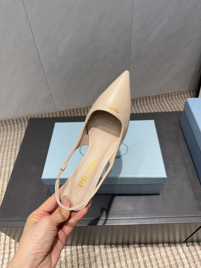 Prada leather slingback pumps 1I901M-5