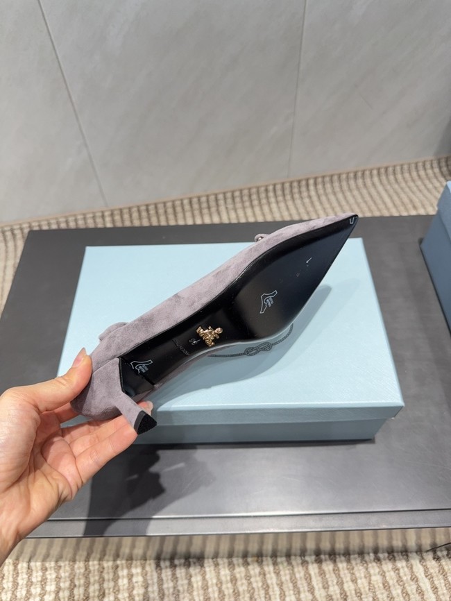 Prada Mordore leather pumps 87221-1