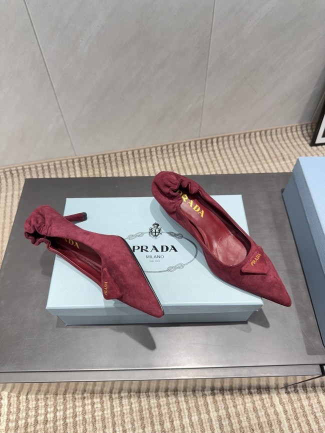 Prada Mordore leather pumps 87221-3