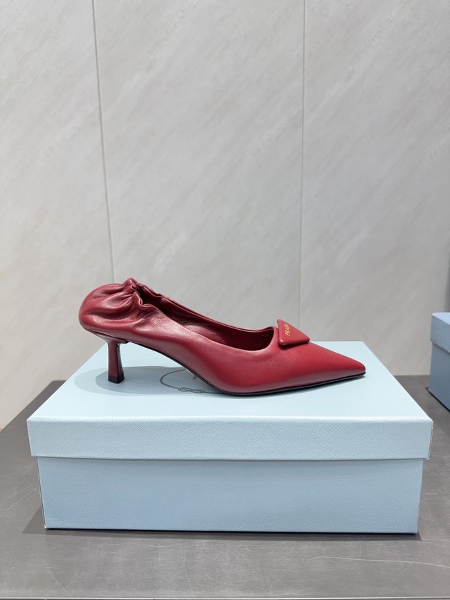 Prada Mordore leather pumps 87221-7