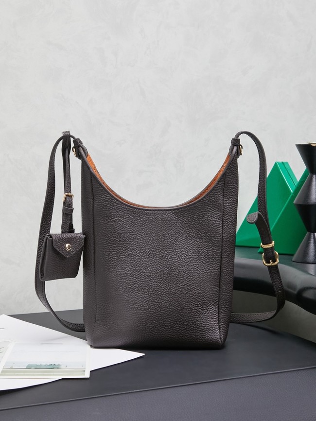 MIUMIU leather Shoulder Bag 5BE098 black