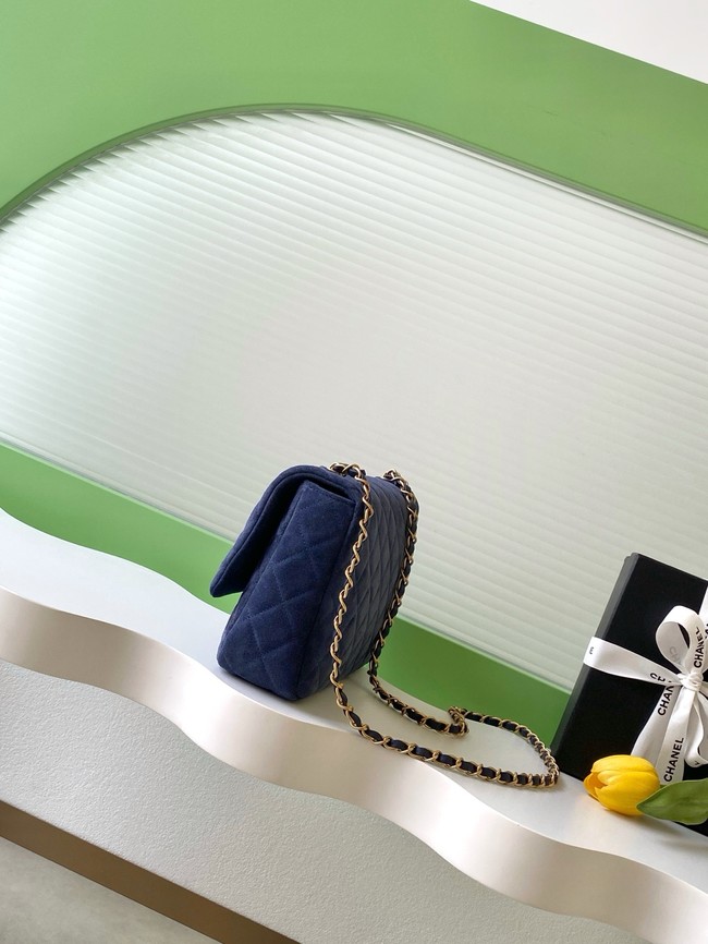 CHANEL Flap Bag AS5987 blue