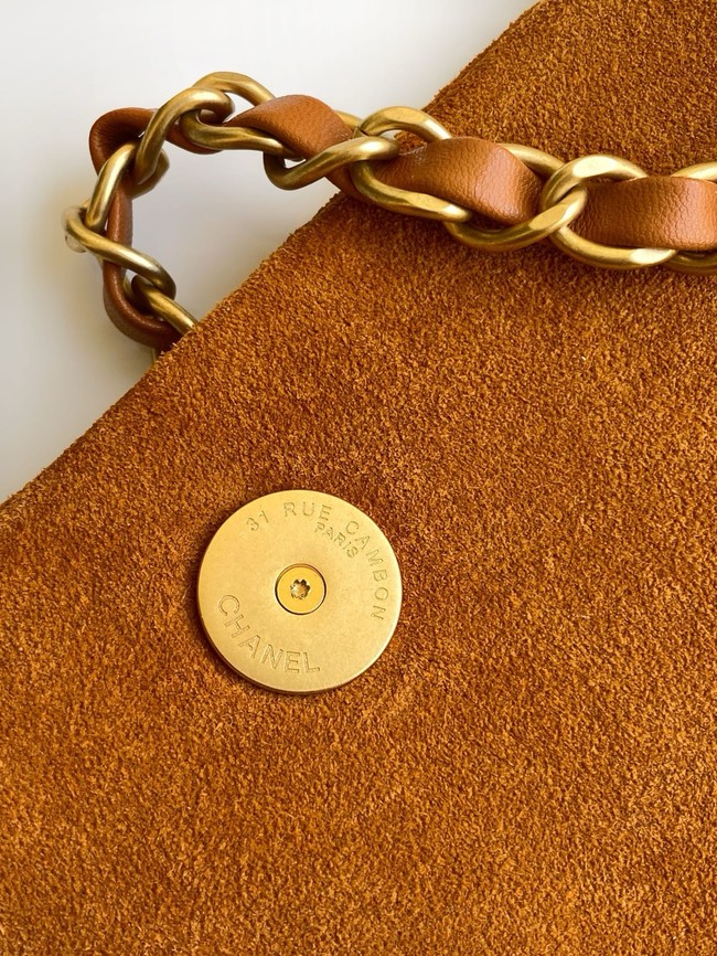 CHANEL Flap Bag AS5991 Camel