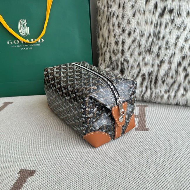 Goyard Bowling 25 Wash bag N025 brown