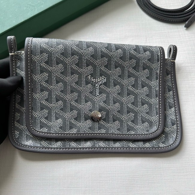 Goyard PLUMET crossbody bag TY43 dark gray