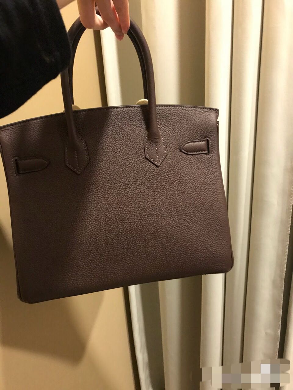 Hermes Original Togo Leather HB30O Coffee